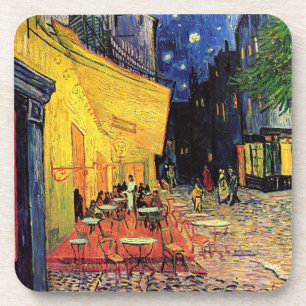 Cafe Terrace at Night by Vincent van Gogh Coaster