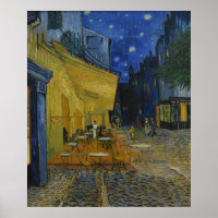 Cafe Terrace at Night by Vincent van Gogh
