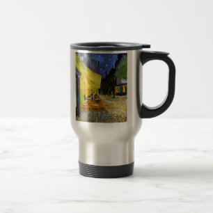 Cafe Terrace at Night Travel Mug