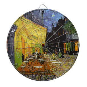 Cafe Terrace at Night Van Gogh Dartboard