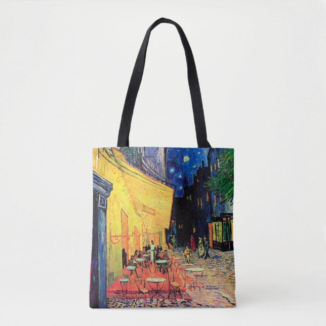 Cafe Terrace at Night, Vincent van Gogh, 1888 Tote Bag (Front)