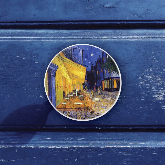 Cafe Terrace at Night Vincent van Gogh Ceramic Knob (Creator Uploaded)