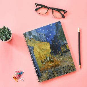 Cafe Terrace at Night Vincent van Gogh Notebook