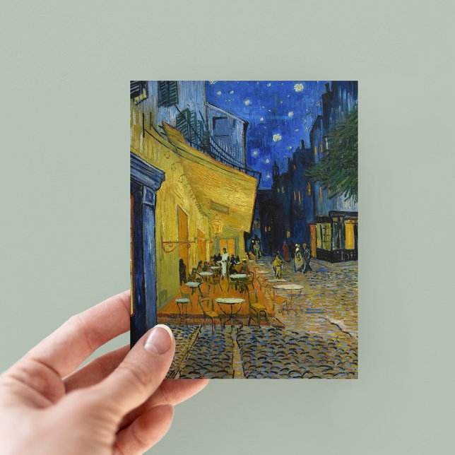 Cafe Terrace at Night | Vincent Van Gogh Postcard (Creator Uploaded)