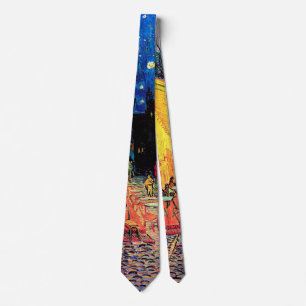 Cafe Terrace at Night, Vincent van Gogh Tie