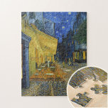 Café Terrace by Vincent Van Gogh  Jigsaw Puzzle<br><div class="desc">This painting of a colourful outdoor view is a picturesque work, the vision of a relaxed spectator who enjoys the charm of his surrounding without any concern. It recalls Van Gogh's mood when he wrote that "the night is more alive and more richly coloured than the day." The yellow of...</div>