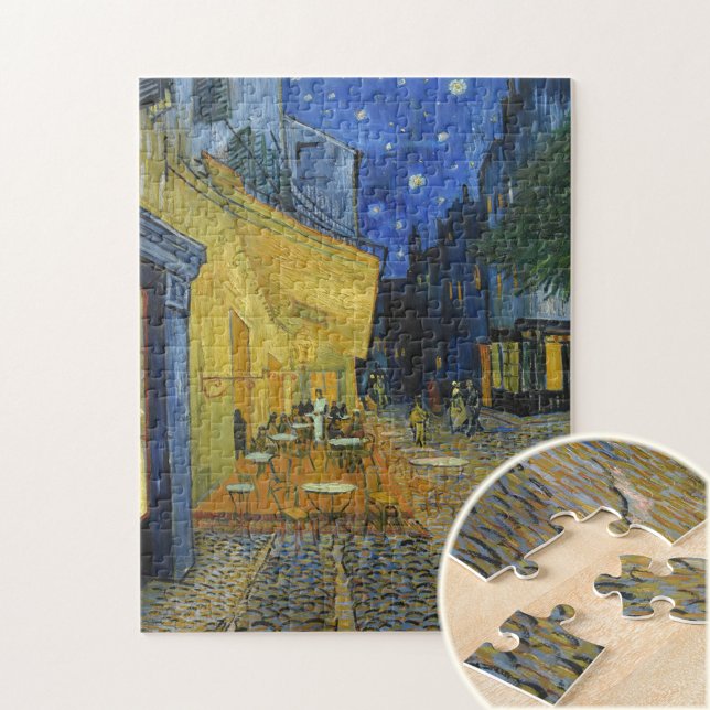 Café Terrace by Vincent Van Gogh  Jigsaw Puzzle (Creator Uploaded)