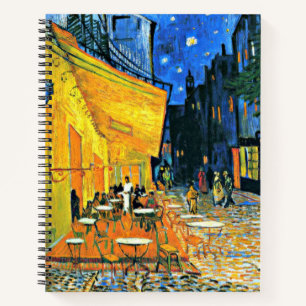 Cafe Terrace by Vincent van Gogh, Notebook