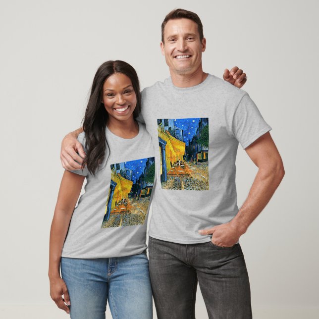 Cafe Terrace fine art painting by Vincent van Gogh T-Shirt (Unisex)