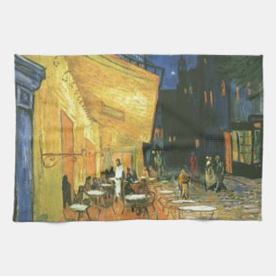 Cafe Terrace - Vincent van Gogh Kitchen Towel