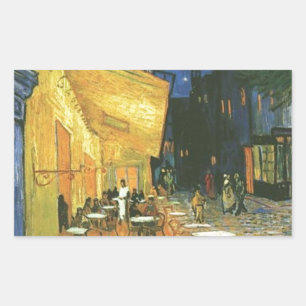 Cafe Terrace - Vincent van Gogh Sticker