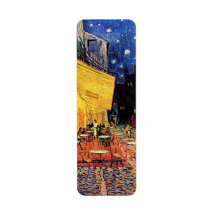 Café Terrasse à la nuit par Vincent van Gogh