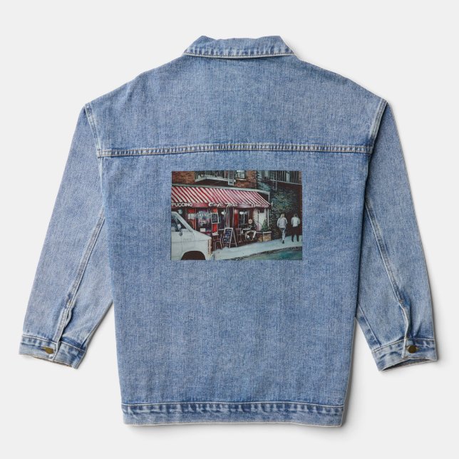 Cafe Tina's Twilight, NYC Denim Jacket (Back)