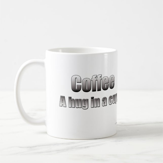 Café - une étreinte dans une tasse (Gauche)