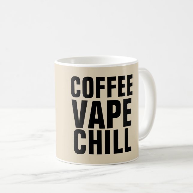 CAFÉ VAPE Mugs (Devant droit)