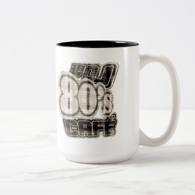 Café vintage Love 80's - Mug (Droit)