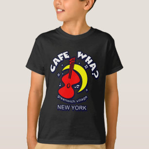 Cafe Wha The New York City Folk Music Scene  T-Shirt