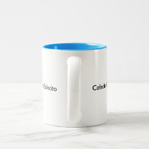 Cafecito Two-Tone Coffee Mug