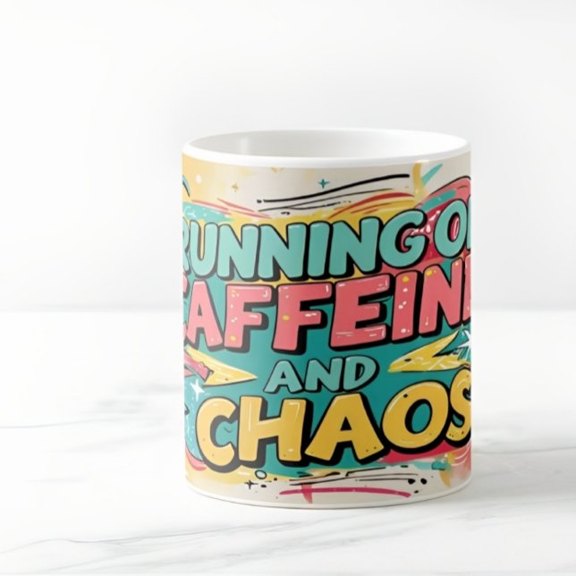 Caféine & Chaos Mug (Créateur téléchargé)