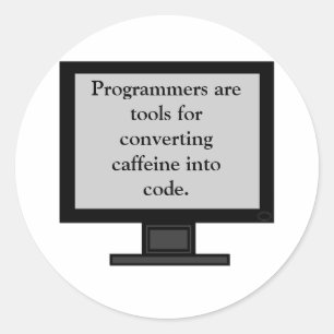 Caféine dans les stickers de code