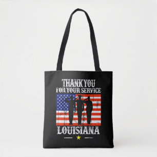 CafePress Louisiana Map Tote Bag Canvas Tote Xmas