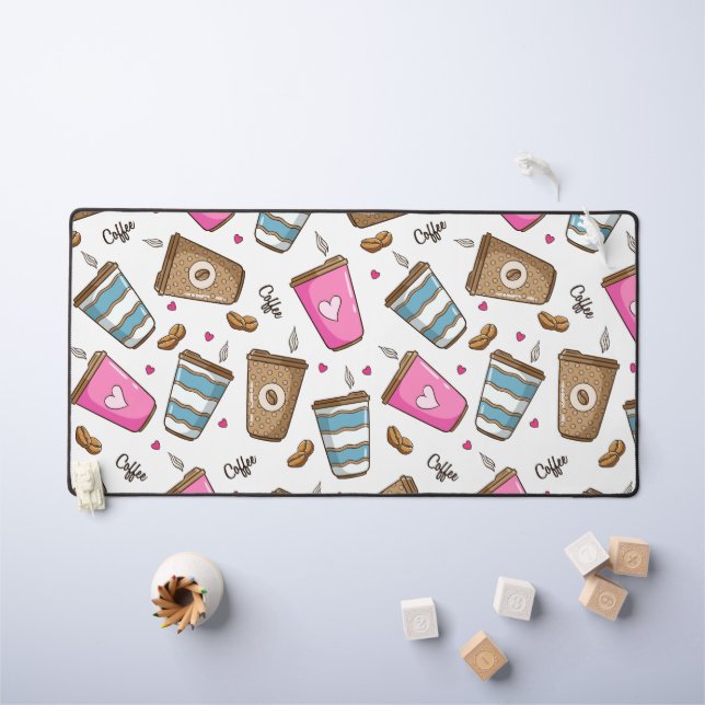 Cafés, Haricots, Coeurs, Amateur De Café (Tableau pour enfants)