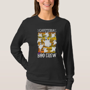 Cafeteria Boo Crew Teacher Lunch Lady Team Spooky T-Shirt