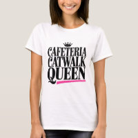 Cafeteria Catwalk Queen Bold Black and Pink