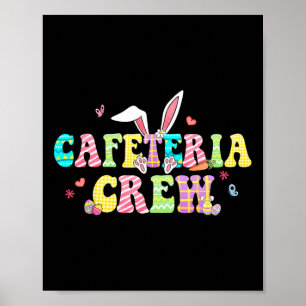 Cafeteria Crew Happy Easter Bunny Lunch Lady Match Poster