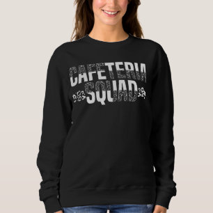 Cafeteria Squad Cafeteria Manager Worker Leopard 1 Sweatshirt
