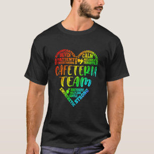 Cafeteria Team Lgbt Nurse's Week Nurse Day Christm T-Shirt