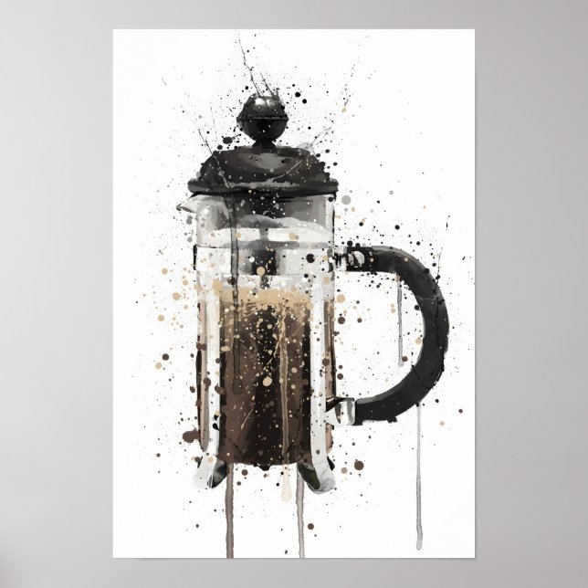 Cafetiere Poster (Front)