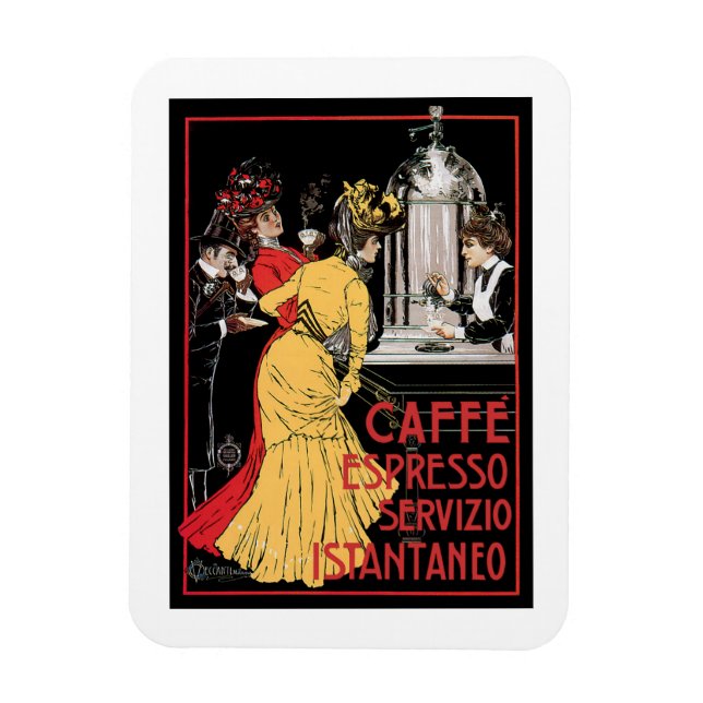 Caffe Espresso Magnet (Vertical)