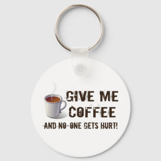Caffein Deprivation Keychain