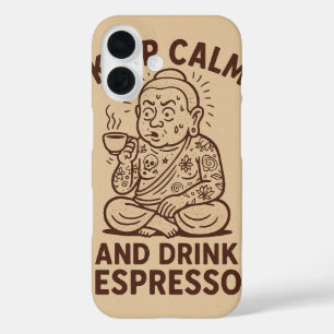 Caffeinaated Call iPhone 16 Case
