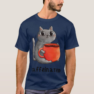 Caffeinated Cat T-Shirt