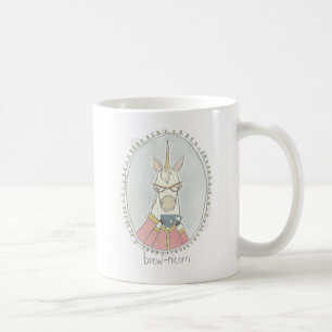 Caffeinated Cutie   Brew Unicorn Coffee Mug