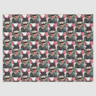 Caffeinated Top Hat Rabbit Magical Society Tissue Paper