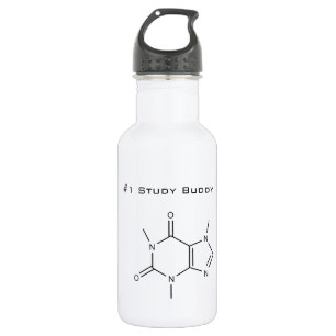 Caffeine #1 Study Buddy 532 Ml Water Bottle