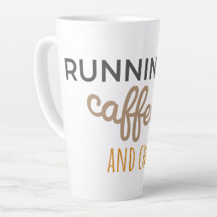 Caffeine and Chaos Mode Latte Mug