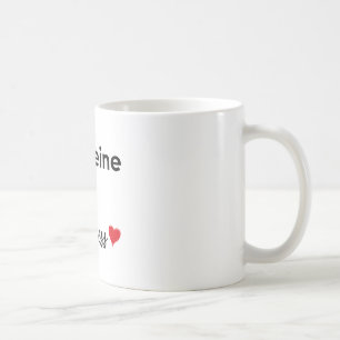 Caffeine and kindness coffee lover mug