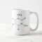 Caffeine Chemical Structure Mug