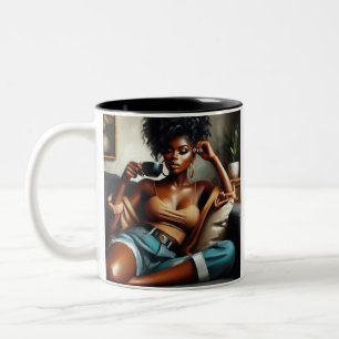 "Caffeine & Confidence" Mug