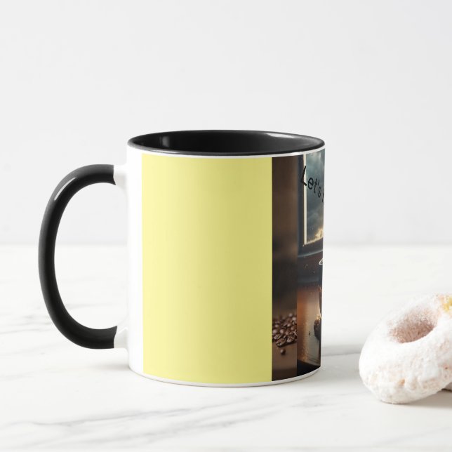 Caffeine Couture: Sip in Style with Every Brew Mug (With Donut)