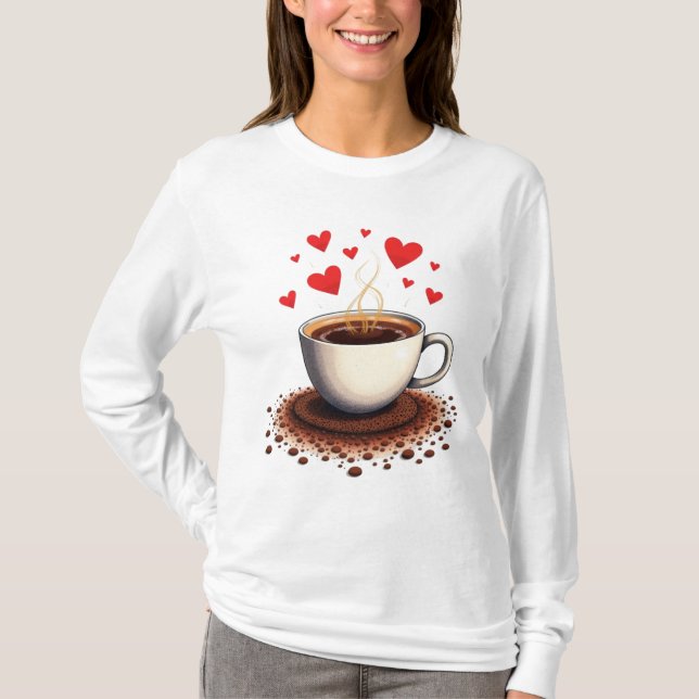 Caffeine Crush T-Shirt (Front)