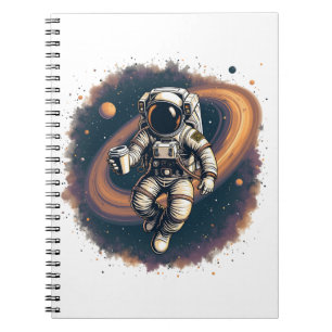 Caffeine Fuel For The Universe Coffee Lover Notebook