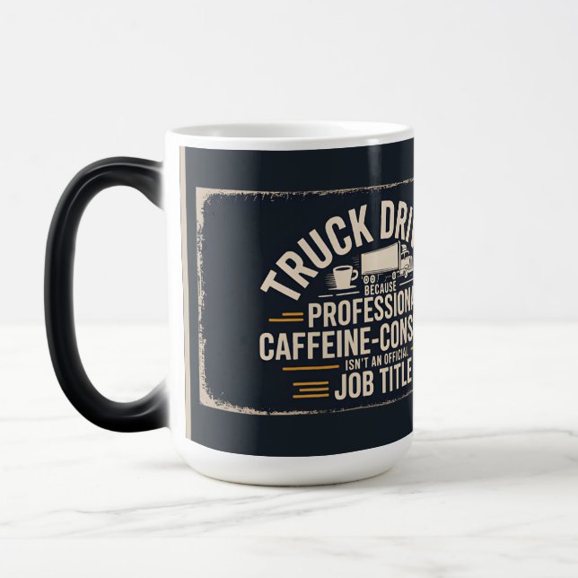 Caffeine Fuelled Magic Mug (Left)
