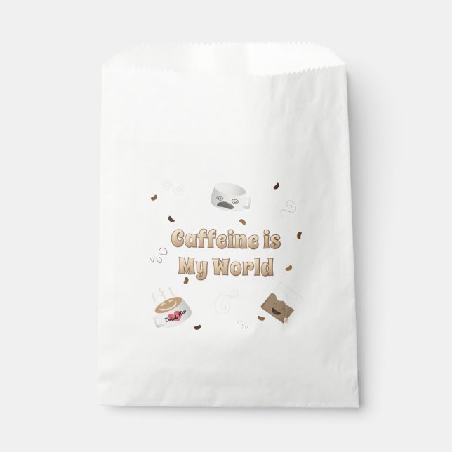 Caffeine is My World Favour Bag (Front)