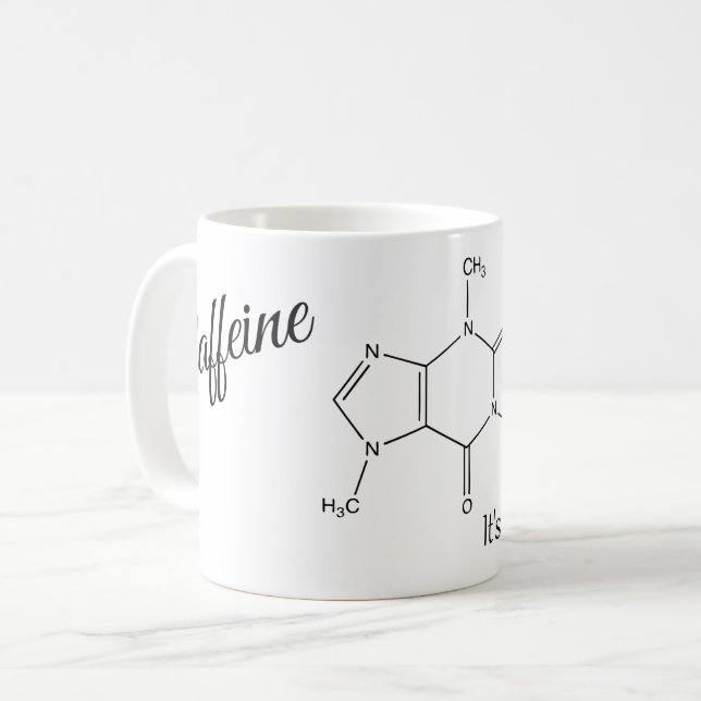Caffeine - It's What's for Breakfast - Mug (Front Left)