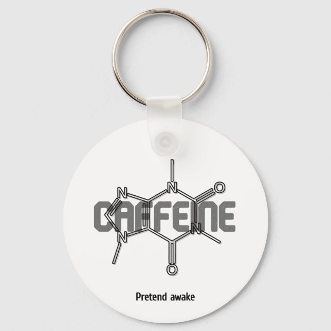 Caffeine Keychain (Front)
